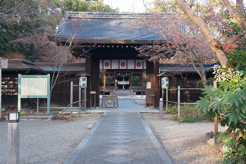 開催場所のひとつ、梨木神社