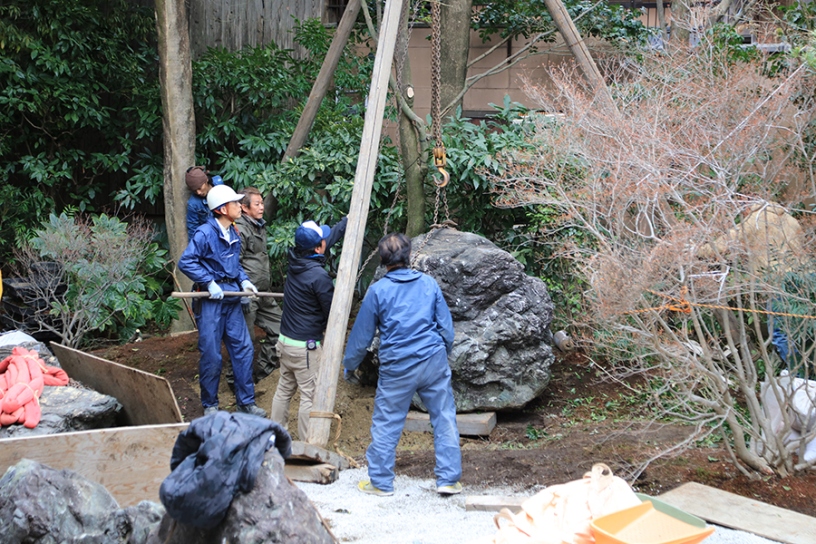 少しの移動でも作業はひと苦労