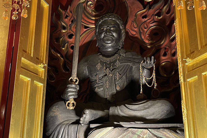 【初公開】本尊秘仏不動明王半跏像（北向山不動院）