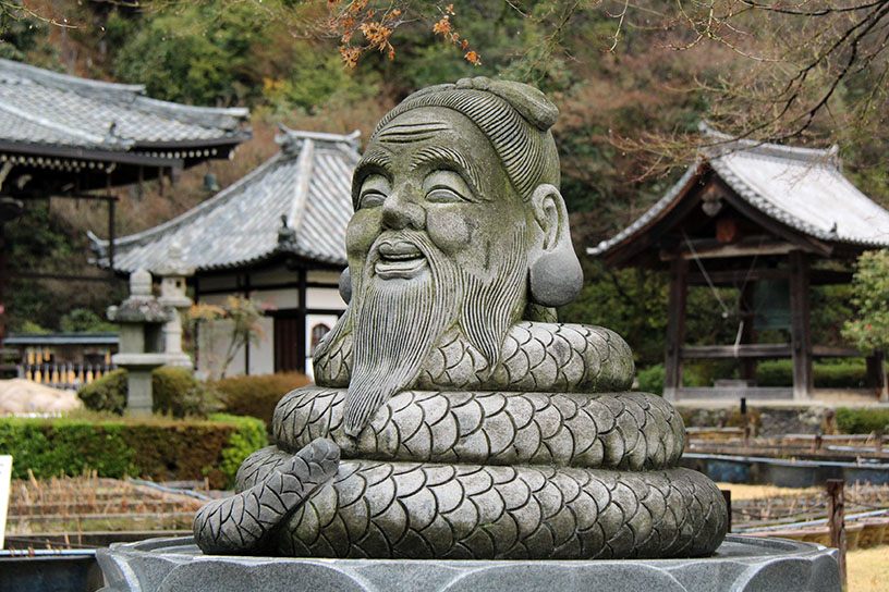 宇賀神像