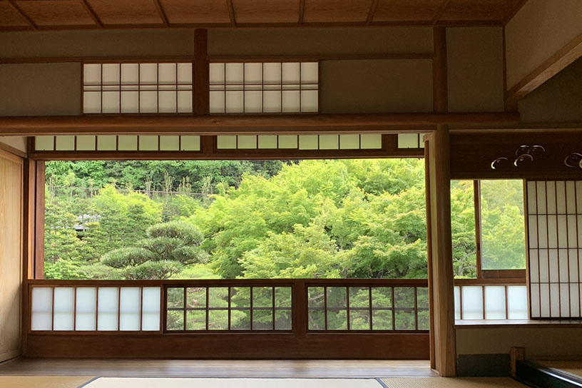 2階からの眺め
