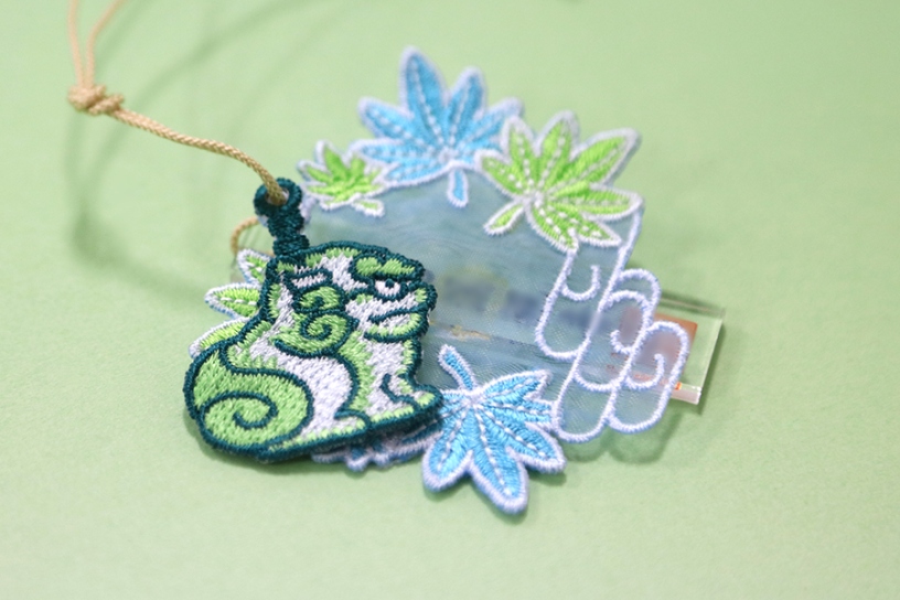 刺繍お守り（イメージ）