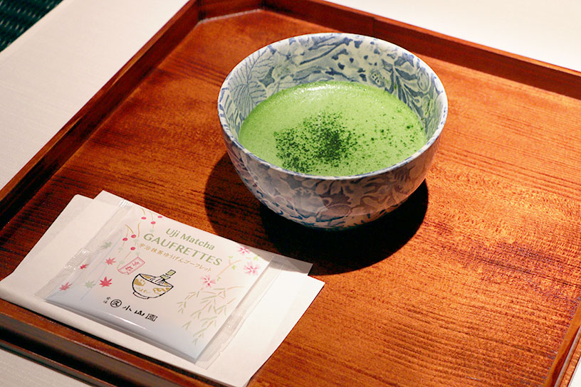 抹茶クリームティー 770円