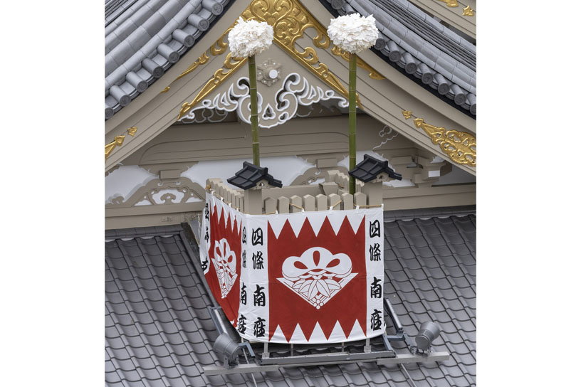 最上部にある櫓