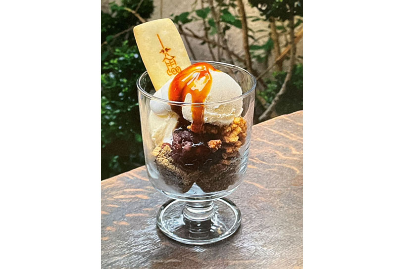 祇園祭限定「祇園祭みたらしパフェ」1,200円 ※イートインメニュー