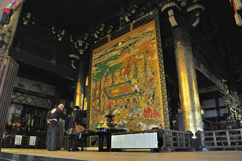 真如堂 涅槃図公開