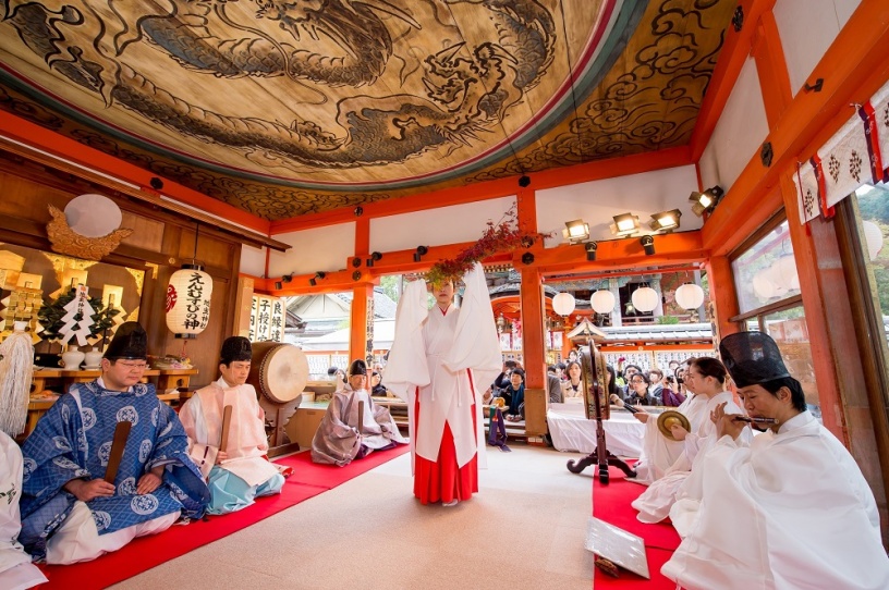 地主神社 もみじ祭り