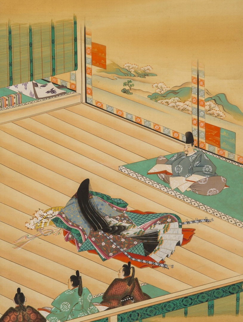 絵でよむ百人一首と源氏物語