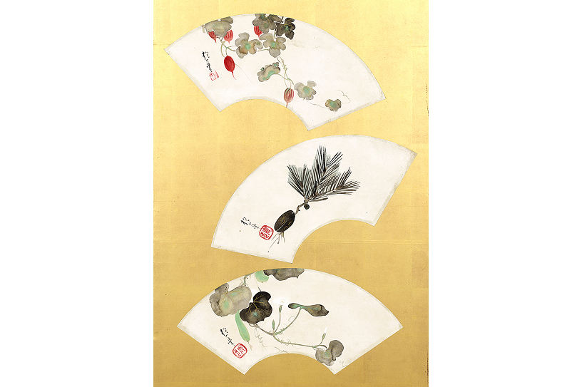 琳派展23「琳派の扇絵と涼の美」