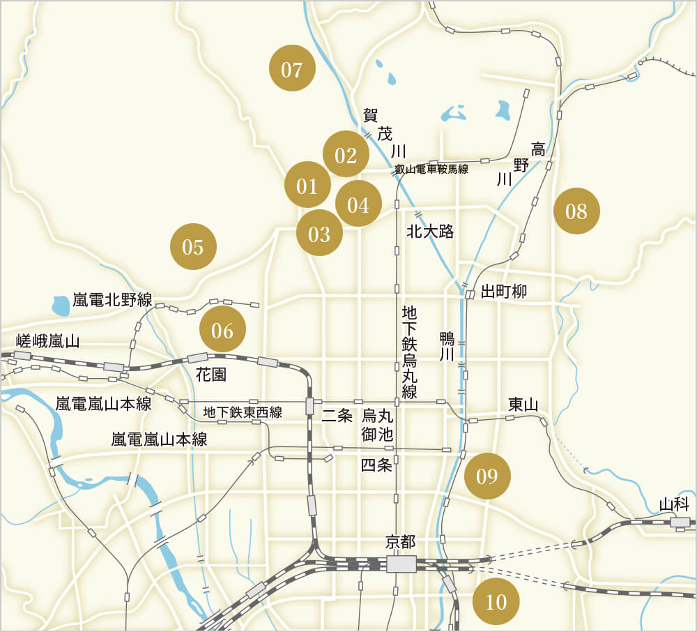 石庭 MAP