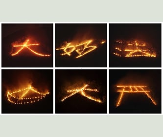 将軍塚青龍殿観覧席で楽しむ五山の送り火（往復送迎バス付） イメージ