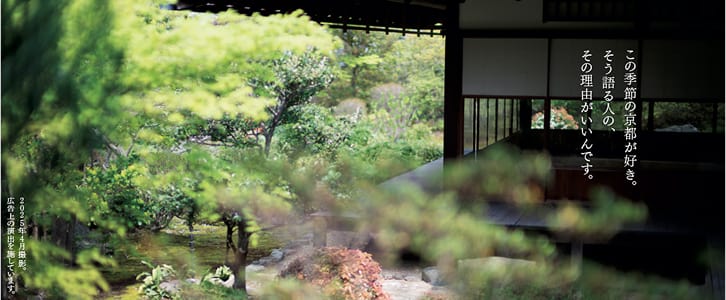 この季節の京都が好き。そう語る人の、その理由がいいんです。｜そうだ 京都、行こう。